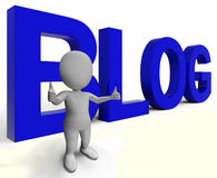 blogword-toont-de-website-en-blogging-van-blogger-32075227